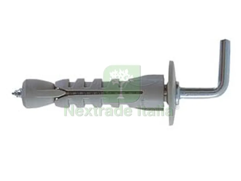 200PZ TASSELLO IN NYLON "SBN 9/2" PER CARTONGESSO - ? mm.9x43 — Isolanti e reti — rif. FERX.FER100410 200PZ TASSELLO IN NYLON "SBN 9/2" PER CARTONGESSO - ? mm.9x43 — Isolanti e reti — rif. FERX.FER100410