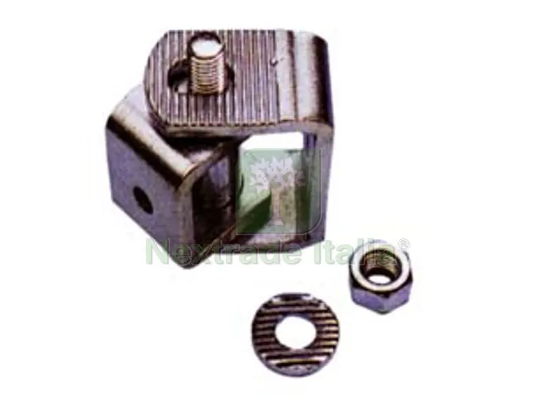 12PZ Cardine Regolabile per Cancello ART.370 - mm.30x44x55h. piccolo — Cerniere e cardini — rif. FERX.FER101820