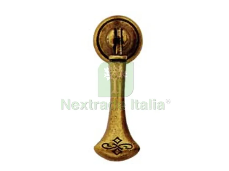 5PZ Pendente per Mobili Snodato MOD.21009 in Zama Florence - mm.20x58h. — Maniglie e pomelli — rif. FERX.FER102223