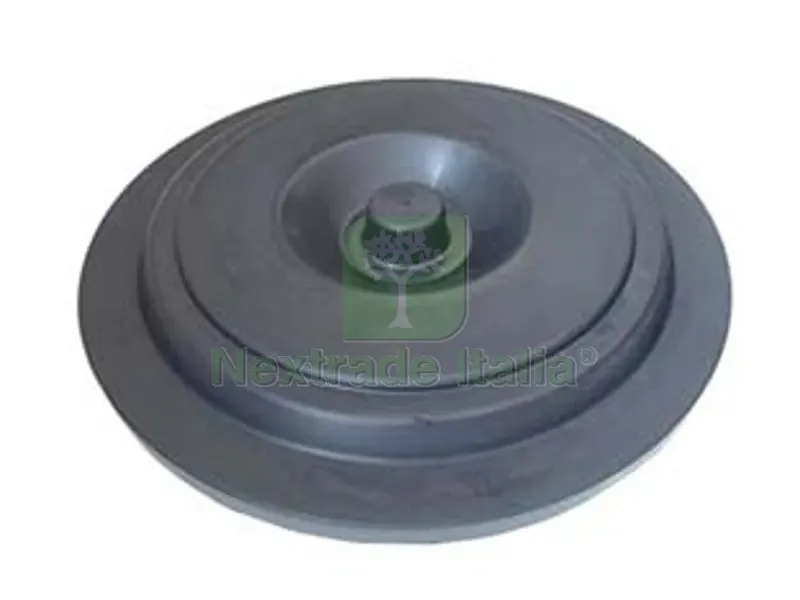 Coperchi per Bidoni con Maniglia Centrale Neri - lt.50 - 75 — Maniglie e pomelli — rif. FERX.FER106061