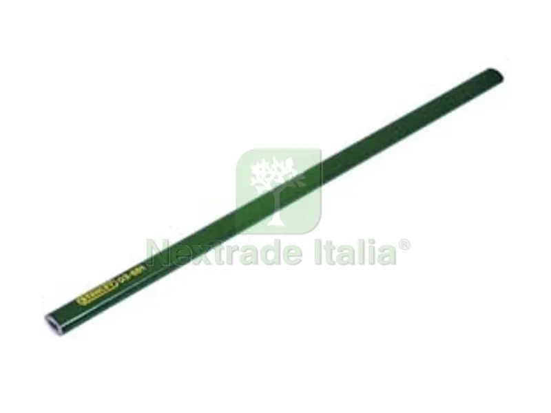 12PZ matita da falegname e muratore verde mm.176 - (1-03-851) — Articoli per ufficio — rif. FERX.FER106313