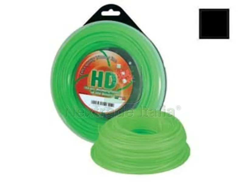 FILO NYLON QUADRO PROFESSIONALE PER DECESPUGLIATORE - mm.2,4 in matassa mt.15 — Attrezzi da giardino a motore — rif. FERX.FER427937 FILO NYLON QUADRO PROFESSIONALE PER DECESPUGLIATORE - mm.2,4 in matassa mt.15 — Attrezzi da giardino a motore — rif. FERX.FER427937