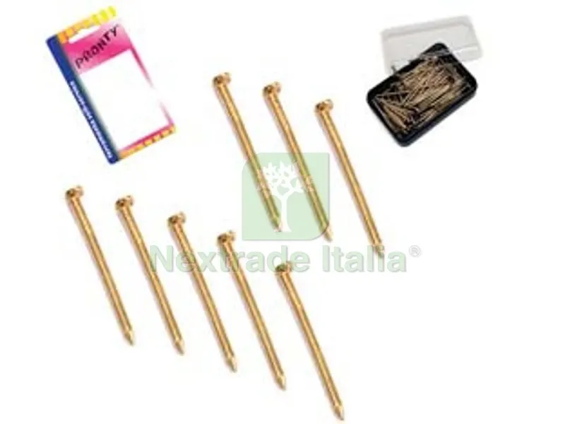 12BLISTER Chiodini per Ganci in Blister - in bl.80 pz. — Chiodi e graffe — rif. FERX.FER106870