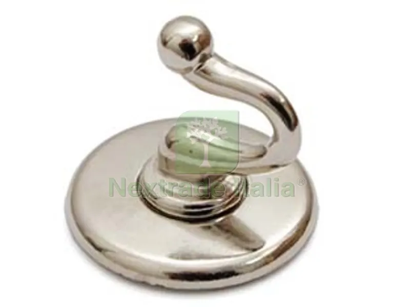 20PZ GANCI ADESIVI SMERALDO CROMO - ? mm.36 — Ferramenta per legno e mobili — rif. FERX.FER108300 20PZ GANCI ADESIVI SMERALDO CROMO - ? mm.36 — Ferramenta per legno e mobili — rif. FERX.FER108300