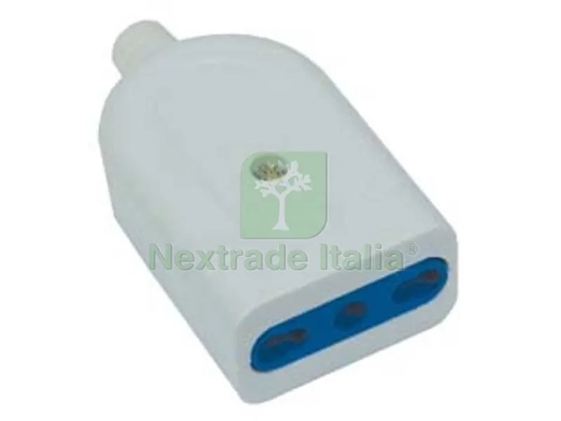 20PZ Presa Bipasso 2P+T Bianca - 10/16A bianca — Illuminazione — rif. FERX.FER109123