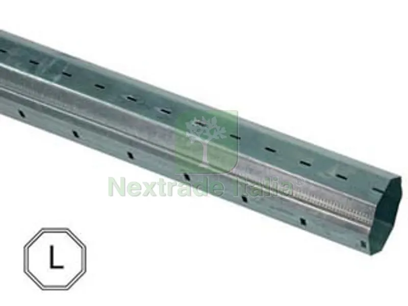 Rullo Ottagonale Liscio Ø MM.60 per Avvolgibili - mt.2,2 — Casalinghi e organizzazione — rif. FERX.FER50043