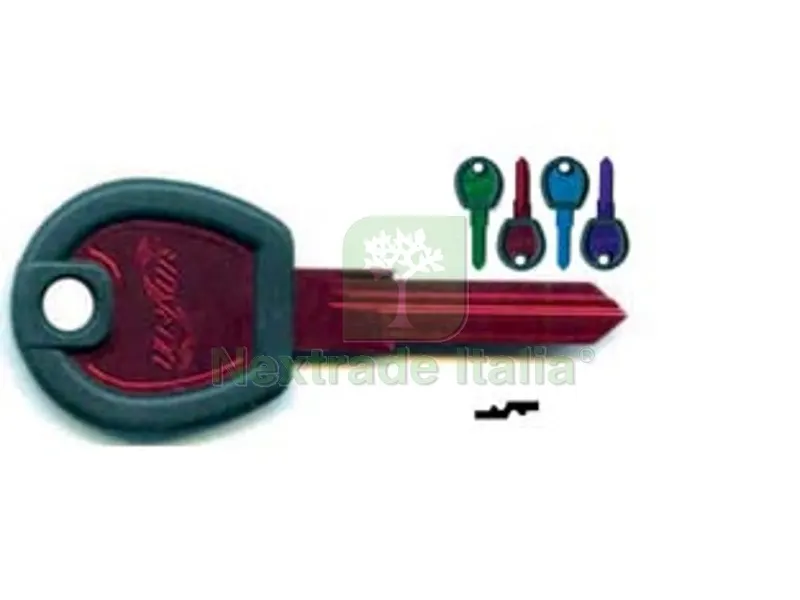5PZ chiavi huf per auto audi iveco pegaso wt7u3 - wt7u3 ultralite blu — Ferramenta porte e finestre — rif. FERX.FER112031