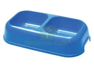 6PZ CIOTOLA 2 VASCHE PER ANIMALI DOMESTICI - ? cm.26,5x15x5,6h. - lt.0,7 — Cucina e coltelleria — rif. FERX.FER112055 6PZ CIOTOLA 2 VASCHE PER ANIMALI DOMESTICI - ? cm.26,5x15x5,6h. - lt.0,7 — Cucina e coltelleria — rif. FERX.FER112055