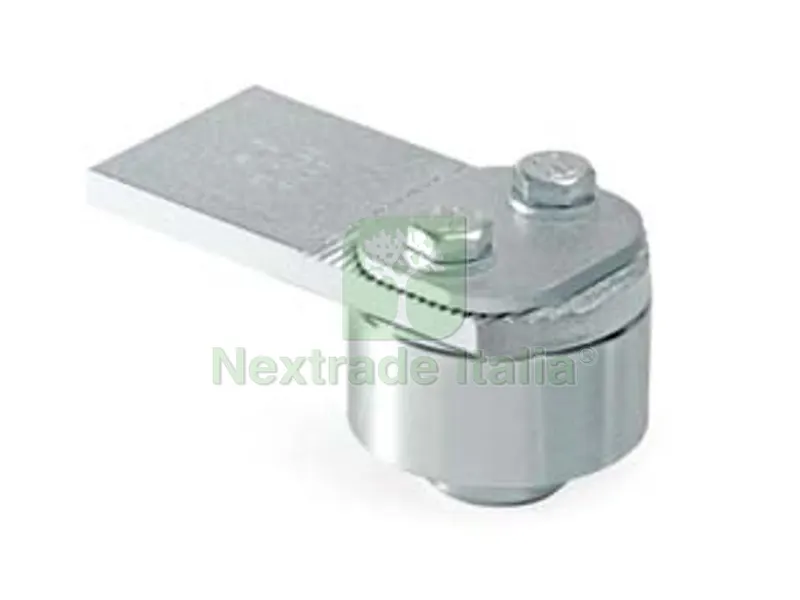 Cardine Superiore Regolabile con Piastra a Saldare ART.85 ø mm.50x100x62h. 85M — Lamiere, lastre e piastre — rif. FERX.FER112659