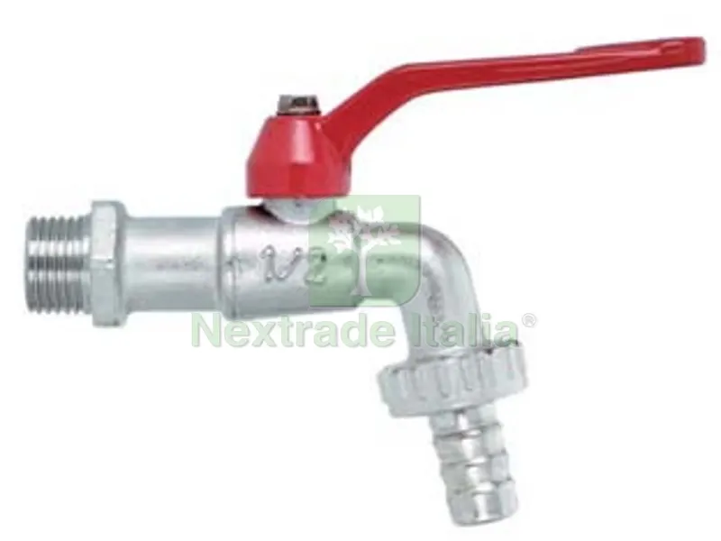 8PZ RUBINETTO A SFERA CON MANIGLIA A LEVA - M 1" con portagomma F 1"1/4 — Tubi e raccordi — rif. FERX.FER113182 8PZ RUBINETTO A SFERA CON MANIGLIA A LEVA - M 1" con portagomma F 1"1/4 — Tubi e raccordi — rif. FERX.FER113182