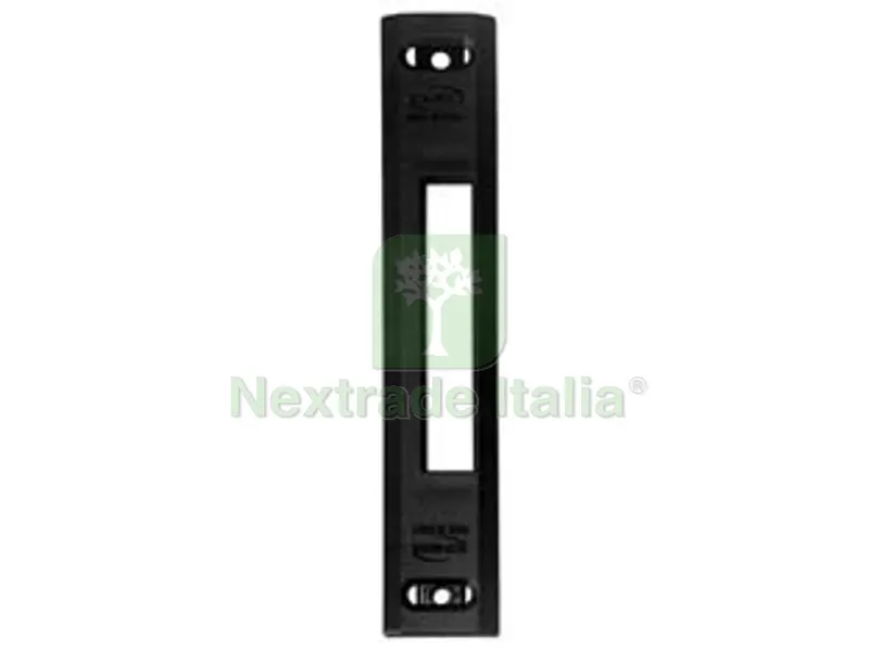 4PZ Contropiastra in Nylon Regolabile per Profilati in Allimunio 03781N - mm.28x150h. (03781N) — Serrature e cilindri — rif. FERX.FER113168 4PZ Contropiastra in Nylon Regolabile per Profilati in Allimunio 03781N - mm.28x150h. (03781N) — Serrature e cilindri — rif. FERX.FER113168