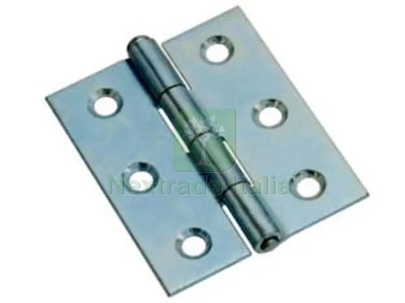 24PZ Cerniere Mezze Larghe Pesanti Perno Sfilabile ART.840 - 1"1/2 mm.38x35x1,2 — Cerniere e cardini — rif. FERX.FER113946