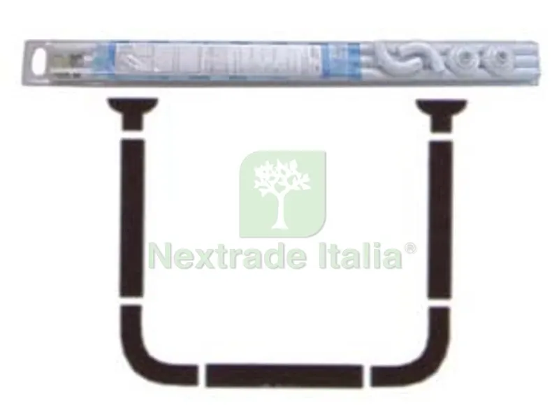 TELAIO REGGITENDA AD U PER DOCCIA - cm.80x80x80 — Accessori bagno — rif. FERX.FER114073 TELAIO REGGITENDA AD U PER DOCCIA - cm.80x80x80 — Accessori bagno — rif. FERX.FER114073