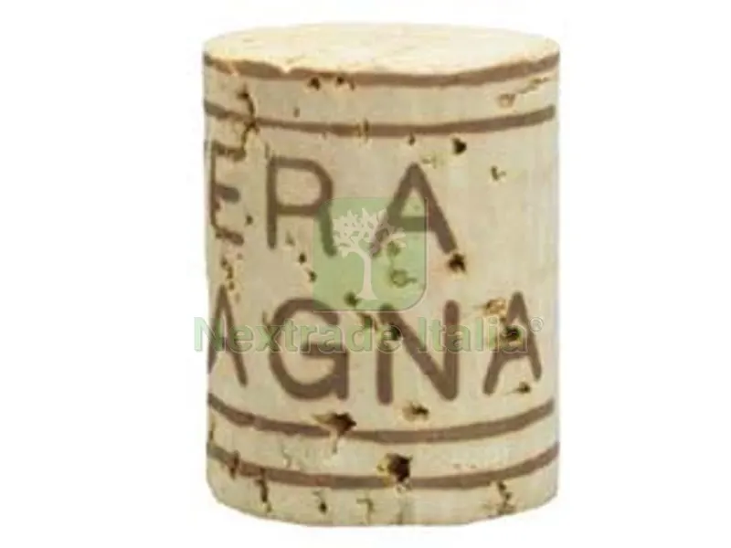 100PZ Tappo in Sughero "vera Spagna" - ? mm.24x40h. — Casalinghi e organizzazione — rif. FERX.FER417358
