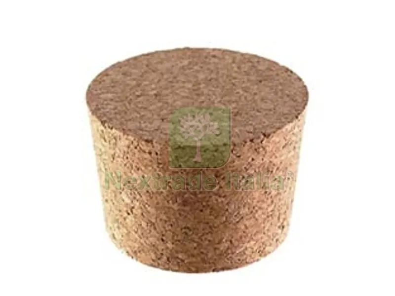 50PZ Tappo in Sughero Agglomerato "BONDE/SPINE" per Damigiane - ? mm.40x35x40h. — Casalinghi e organizzazione — rif. FERX.FER114783