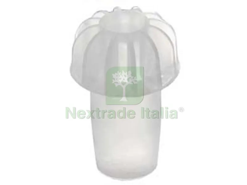 5BLISTER Tappo Lungo in Plastica Liscio - in conf. da pz.100 — Accessori bagno — rif. FERX.FER114844