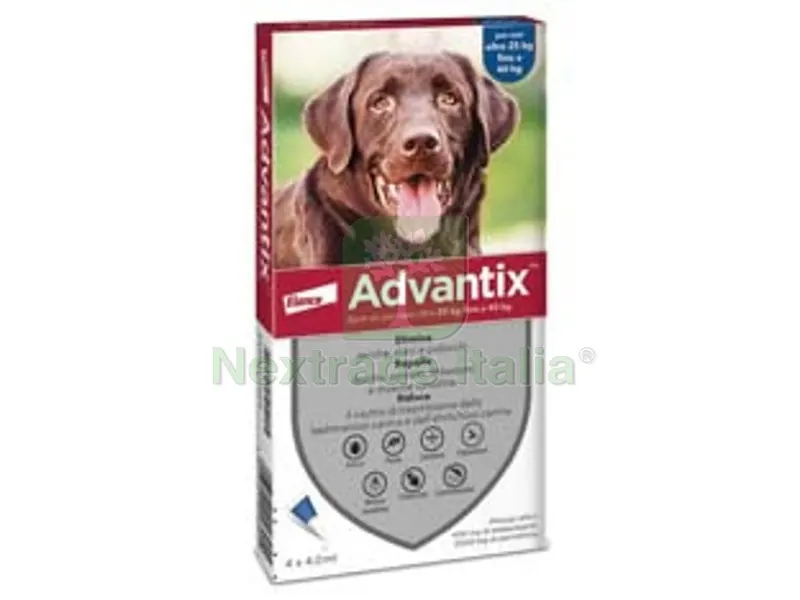 antiparassitario "" per cani da kg.25 a kg.40 - in conf. da 6 pipette spot-on — Protezione piante e sementi — rif. FERX.FER414869 antiparassitario "" per cani da kg.25 a kg.40 - in conf. da 6 pipette spot-on — Protezione piante e sementi — rif. FERX.FER414869