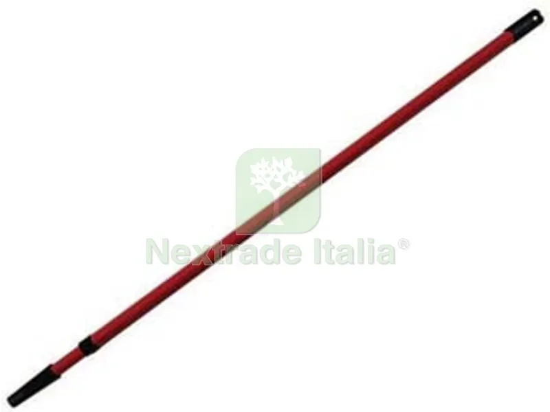 6PZ Asta Telescopica in Acciaio Plastificato - cm.103/200 ? mm.30 — Pennelli e rulli — rif. FERX.FER116183 6PZ Asta Telescopica in Acciaio Plastificato - cm.103/200 ? mm.30 — Pennelli e rulli — rif. FERX.FER116183