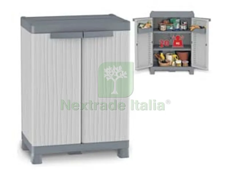 Armadio Tuttopiani Basso Serie Domino Wave 700/UW - mm.700x438x976h. — Arredo — rif. FERX.FER118859 Armadio Tuttopiani Basso Serie Domino Wave 700/UW - mm.700x438x976h. — Arredo — rif. FERX.FER118859