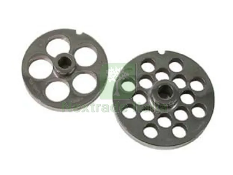 PIASTRE IN ACCIAIO TEMPRATO PER TRITACARNE ELETTRICI - n?12 foro mm.20 — Cucina e coltelleria — rif. FERX.FER390750 PIASTRE IN ACCIAIO TEMPRATO PER TRITACARNE ELETTRICI - n?12 foro mm.20 — Cucina e coltelleria — rif. FERX.FER390750