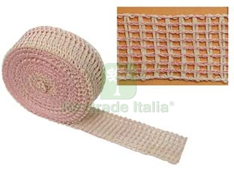 50MT Rete Elastica Pesante per Stagionatura Insaccati Doppia Trama - ? mm.110 maglia a 16 quadri — Casalinghi e organizzazione — rif. FERX.FER120562
