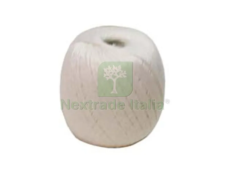 Spago Fino Bianco Prima Qualita' per Salsicce - gr.37 fino conf. da 27 rotoli circa — Attrezzi da giardino — rif. FERX.FER120944