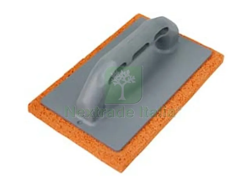 3PZ FRATTONE IN SPUGNA ARANCIO MANICO PLASTICA - cm.24x10 — Utensili e segnaletica — rif. FERX.FER123211