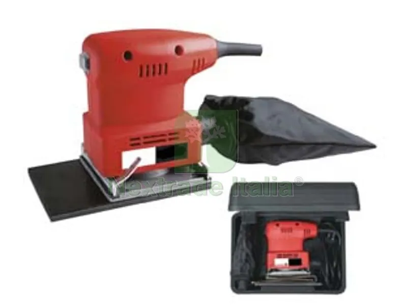 LEVIGATRICE PALMARE PER PERSIANE PIASTRA MM.110X250 180W (LP230) — Smerigliatrici e seghe — rif. FERX.FER123501 LEVIGATRICE PALMARE PER PERSIANE PIASTRA MM.110X250 180W (LP230) — Smerigliatrici e seghe — rif. FERX.FER123501