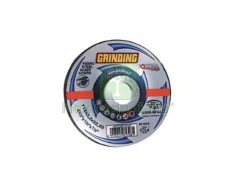 25PZ DISCHI DA TAGLIO E SGROSSO CENTRO DEPRESSO PER FERRO "FORZA" ? MM.115 - ? mm.115x3,2 foro 22,2 da taglio per ferro — Punte, frese e dischi — rif. FERX.FER123921 25PZ DISCHI DA TAGLIO E SGROSSO CENTRO DEPRESSO PER FERRO "FORZA" ? MM.115 - ? mm.115x3,2 foro 22,2 da taglio per ferro — Punte, frese e dischi — rif. FERX.FER123921