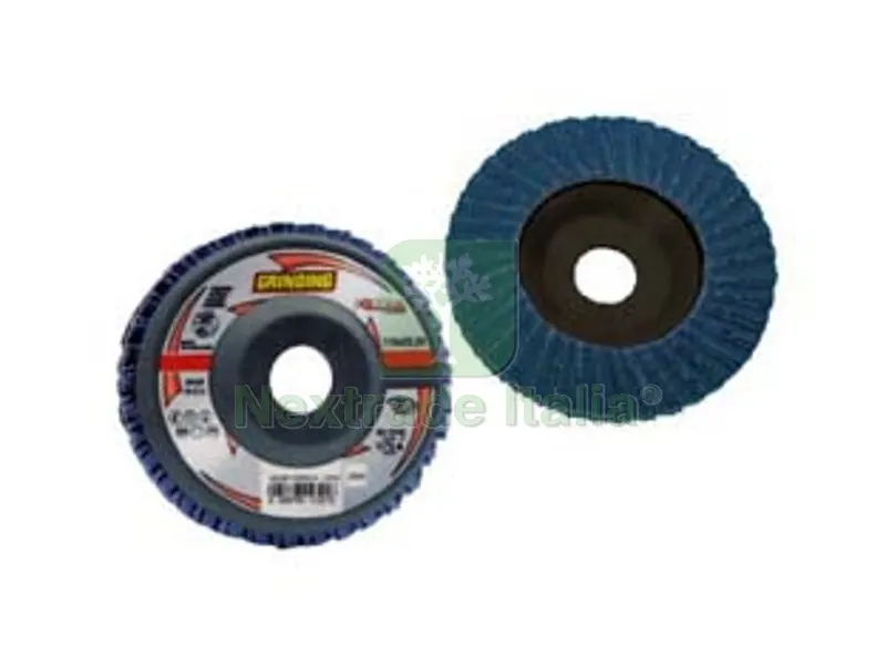 10PZ DISCHI LAMELLARI DA SGROSSO ALLO ZIRCONIO "FORZA" - ? mm.115 foro 22,2 grana 40 — Punte, frese e dischi — rif. FERX.FER123976 10PZ DISCHI LAMELLARI DA SGROSSO ALLO ZIRCONIO "FORZA" - ? mm.115 foro 22,2 grana 40 — Punte, frese e dischi — rif. FERX.FER123976