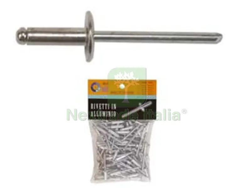 5BLISTER Rivetti in Alluminio ø mm.4x11 — Rivetti — rif. FERX.FER124317