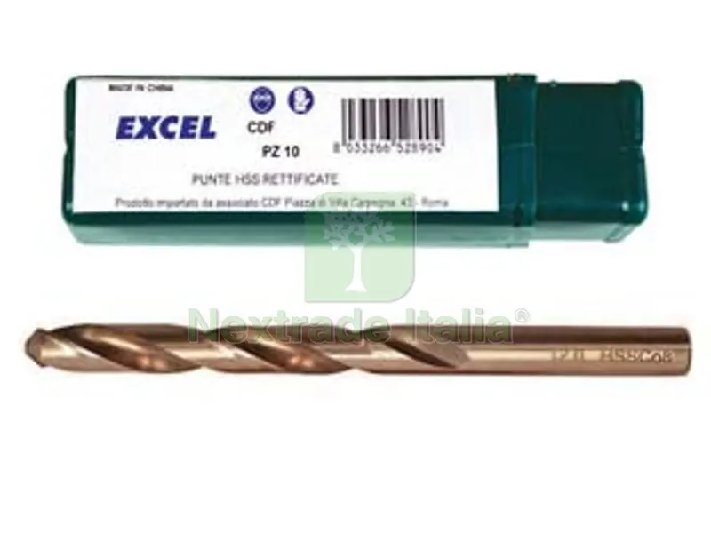 5PZ PUNTE HSS RETTIFICATE COBALTO - ? mm.10 — Punte, frese e dischi — rif. FERX.FER124560 5PZ PUNTE HSS RETTIFICATE COBALTO - ? mm.10 — Punte, frese e dischi — rif. FERX.FER124560