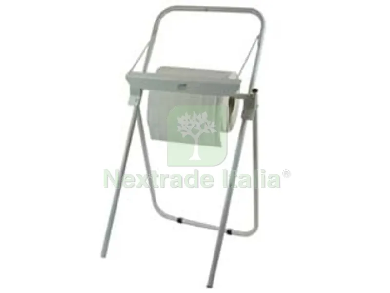 Portarotolo da Terra per Bobine di Carta Asciugamano - cm.38x40x86h. — Accessori bagno — rif. FERX.FER126885 Portarotolo da Terra per Bobine di Carta Asciugamano - cm.38x40x86h. — Accessori bagno — rif. FERX.FER126885