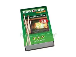 10SCATOLE Diavolina Fiammiferone F45 — Tempo libero outdoor — rif. FERX.FER127745