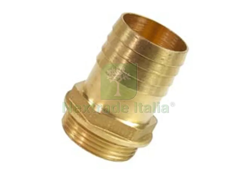 5PZ RACCORDO FILETTATO E PORTAGOMMA IN OTTONE - filetto M 1"1/4 portagomma ? mm.35 — Tubi e raccordi — rif. FERX.FER128292 5PZ RACCORDO FILETTATO E PORTAGOMMA IN OTTONE - filetto M 1"1/4 portagomma ? mm.35 — Tubi e raccordi — rif. FERX.FER128292