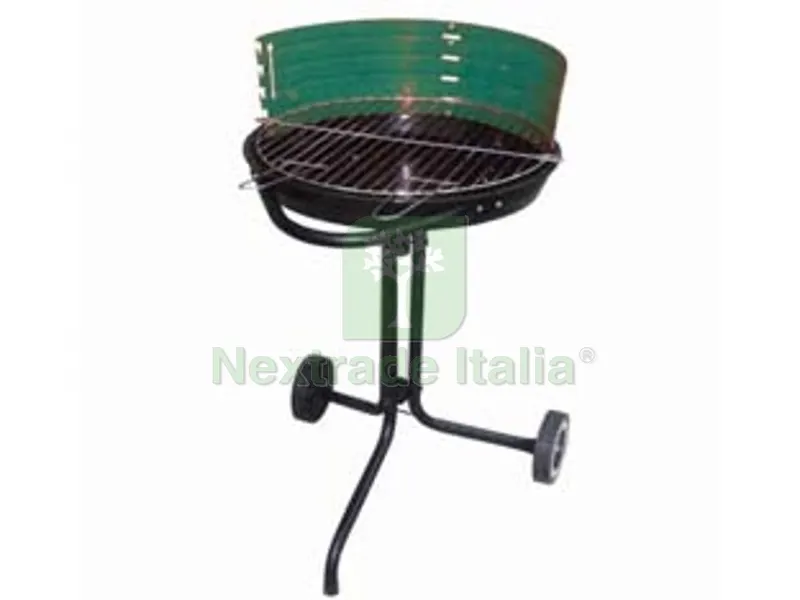 Barbecue Tondo con Ruote "arizona" - bracere ? cm.50 — Tempo libero outdoor — rif. FERX.FER128964 Barbecue Tondo con Ruote "arizona" - bracere ? cm.50 — Tempo libero outdoor — rif. FERX.FER128964