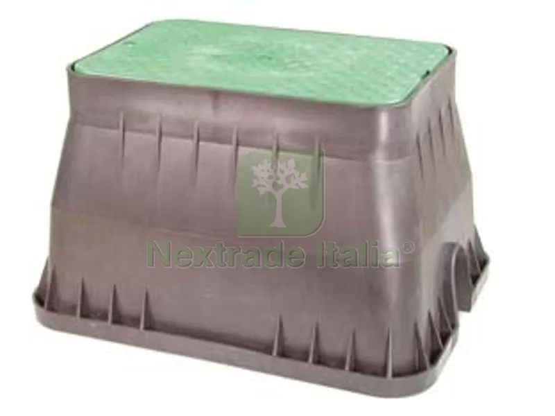 POZZETTO PVC RETTANGOLARE CON COPERCHIO - mm.520x400x320h - 12" — Scarichi e sifoni — rif. FERX.FER129558 POZZETTO PVC RETTANGOLARE CON COPERCHIO - mm.520x400x320h - 12" — Scarichi e sifoni — rif. FERX.FER129558