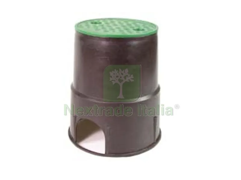 POZZETTO PVC TONDO CON COPERCHIO - ø mm.200x230h. — Scarichi e sifoni — rif. FERX.FER129602 POZZETTO PVC TONDO CON COPERCHIO - ø mm.200x230h. — Scarichi e sifoni — rif. FERX.FER129602