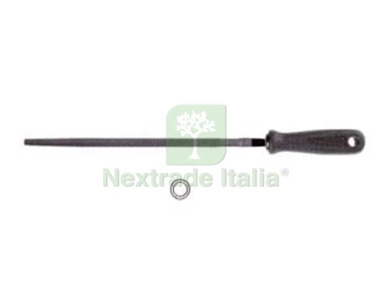 2PZ Raspe "cabinet" Tonde con Manico Plastica - 8" mm.200 taglio bastardo — Misurazione e taglio manuale — rif. FERX.FER131919