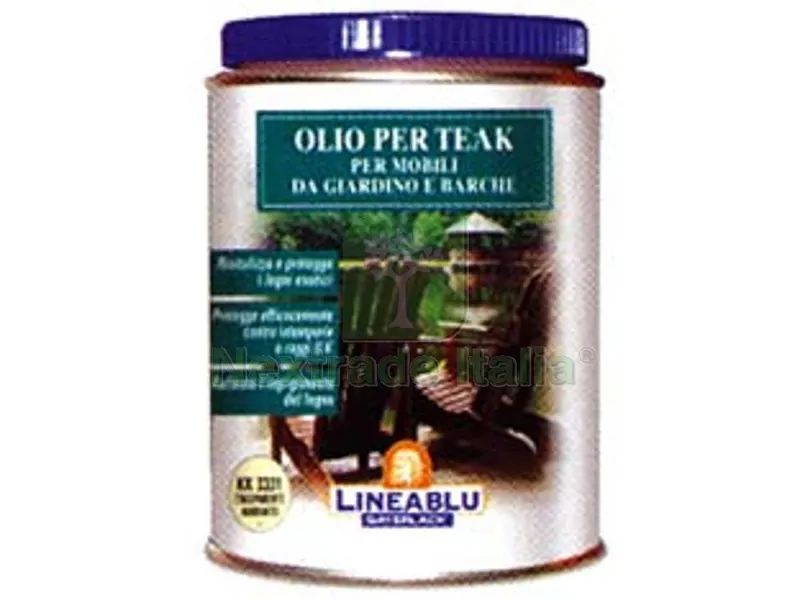 OLIO PER TEAK RIVITALIZZANTE PER MOBILI DA GIARDINO E BARCHE - KK 3331 trasparente ambrato ml.750 — Misurazione e taglio manuale — rif. FERX.FER132350 OLIO PER TEAK RIVITALIZZANTE PER MOBILI DA GIARDINO E BARCHE - KK 3331 trasparente ambrato ml.750 — Misurazione e taglio manuale — rif. FERX.FER132350