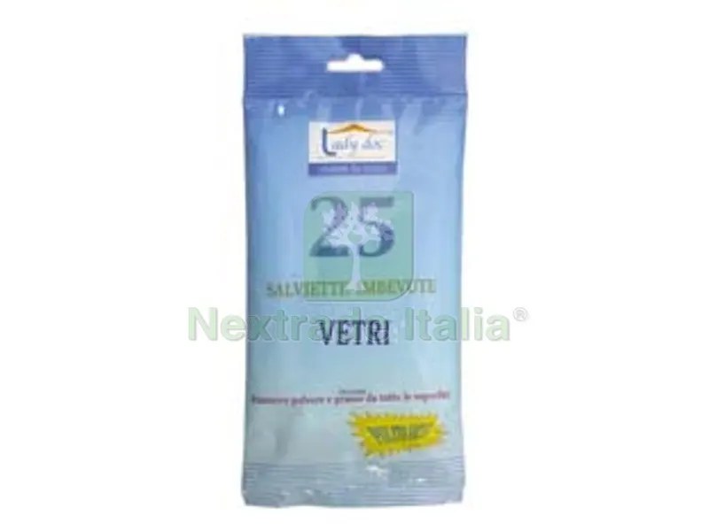 6BLISTER Salviette Imbevute per Vetri - cm.16x21 — Casalinghi e organizzazione — rif. FERX.FER138147