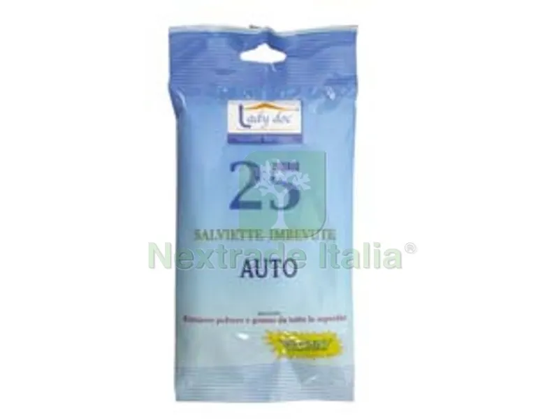 6BLISTER Salviette Imbevute per Auto - cm.16x21 — Casalinghi e organizzazione — rif. FERX.FER138178