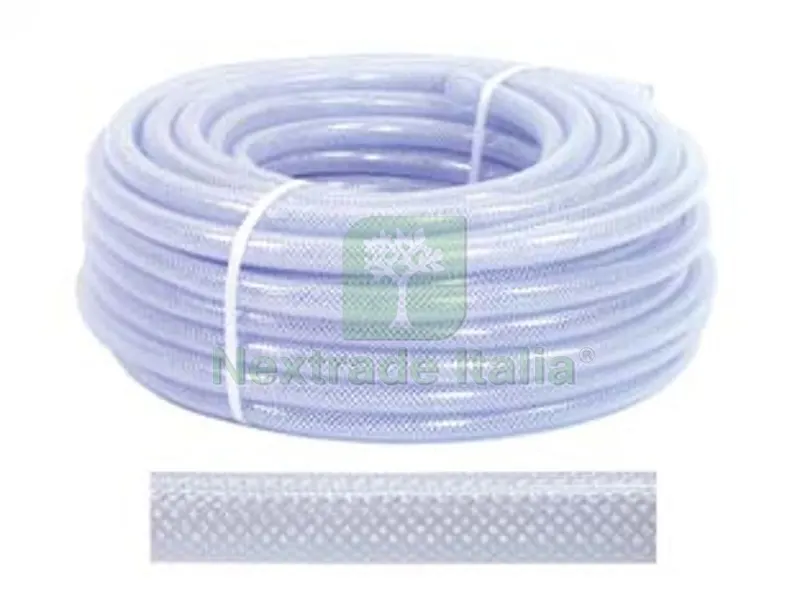 50MT Tubo Livella Cristallo Retinato Cristalltex - ? mm.10/16 rotolo mt.50 — Cristalleria e tavola — rif. FERX.FER138451