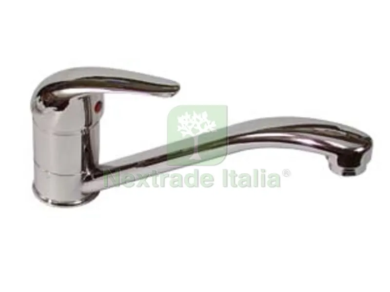 RUBINETTO MISCELATORE CANNA OBLIQUA PER LAVELLO — Rubinetti e valvole — rif. FERX.FER138567