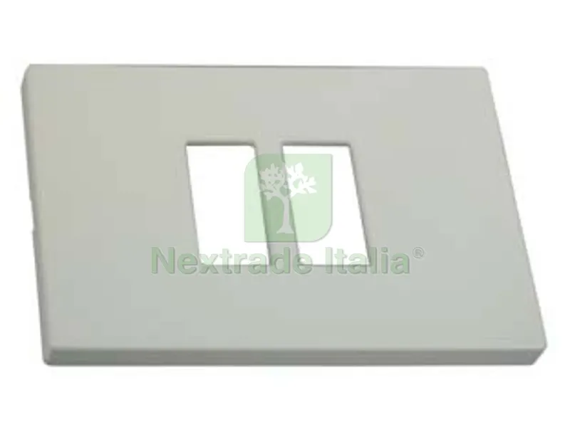 10PZ Placca 2 Posti Ravvicinati "venus" - mm.115x80h. - (1867.2F.AVORIO) — Interruttori e prese — rif. FERX.FER138758 10PZ Placca 2 Posti Ravvicinati "venus" - mm.115x80h. - (1867.2F.AVORIO) — Interruttori e prese — rif. FERX.FER138758