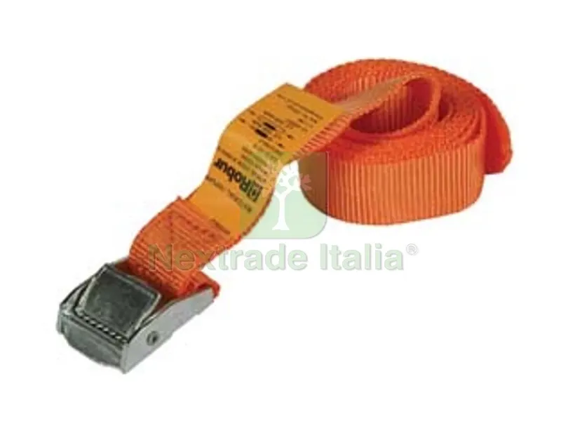 10PZ Cinghia MM.25 con Fibbia di Serraggio ART.8188/F25 - mt.1.5 — Tempo libero outdoor — rif. FERX.FER301633 10PZ Cinghia MM.25 con Fibbia di Serraggio ART.8188/F25 - mt.1.5 — Tempo libero outdoor — rif. FERX.FER301633