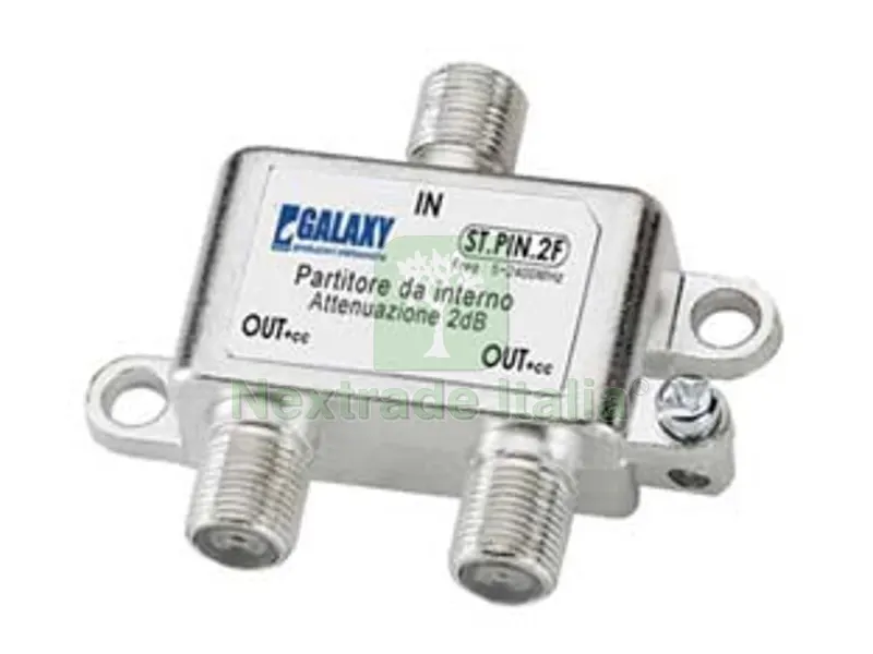 Partitore da Incasso Terrestre e Satellitare - 1 ingresso - 2 uscite — Illuminazione — rif. FERX.FER140805