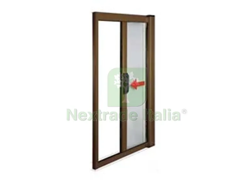 Zanzariera Kit a Molla per Porta Finestra NON Frizionata Bronzo — Ferramenta porte e finestre — rif. FERX.FER142649