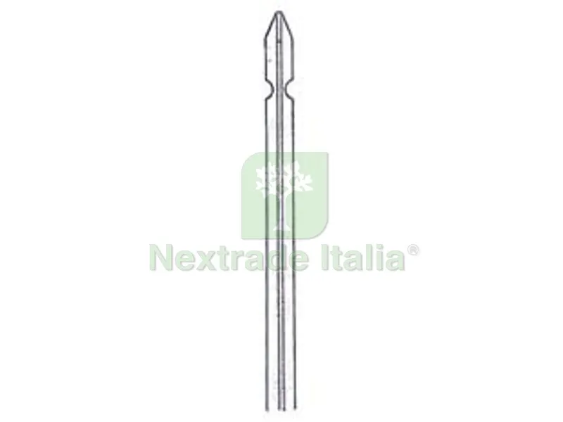 10PZ Paletti da Recinzione in Acciaio Zincato a Caldo - cm.175h. sezione 30x30x2,7 - Kg.2,22 — Reti e recinzioni — rif. FERX.FER142977