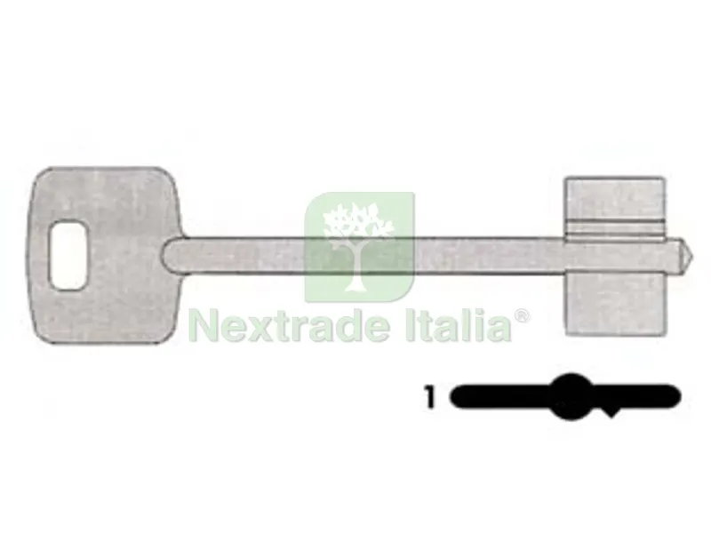 5PZ chiavi doppia mappa 00102 - 00102001 dx (tipo silca csm) — Chiavi grezze e duplicati — rif. FERX.FER143189 5PZ chiavi doppia mappa 00102 - 00102001 dx (tipo silca csm) — Chiavi grezze e duplicati — rif. FERX.FER143189